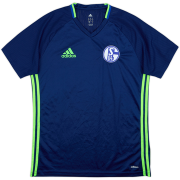 Camiseta de entrenamiento adizero del Schalke 2016-17 - 10/10 - (M)