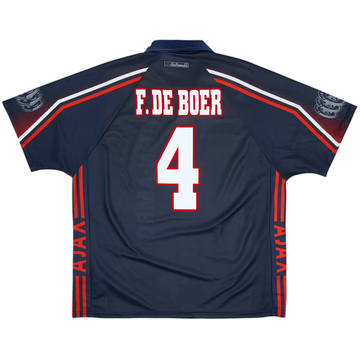 1997-98 Ajax Away Shirt F.De Boer #4 - 10/10 - (XL)