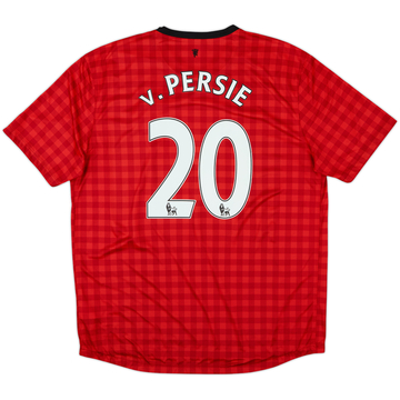 2012-13 Manchester United Home Shirt V.Persie #20 - 8/10 - (XL)