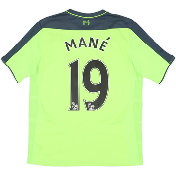 2016-17 Liverpool Third Shirt Mane #19 - 9/10 - (S)