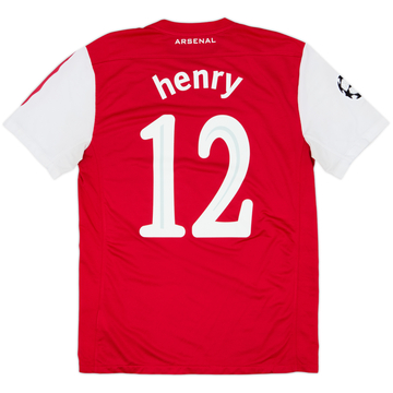 2011-12 Arsenal Home Shirt Henry #12 - 7/10 - (M)