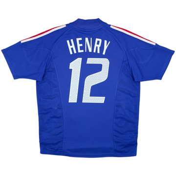 2002-04 France Home Shirt Henry #12 - 6/10 - (M)