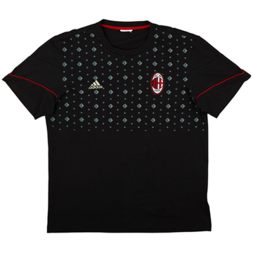 2012-13 AC Milan adidas Cotton Tee - 8/10 - (M)
