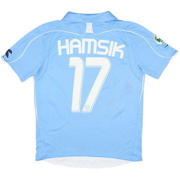 2008-09 Napoli Signed Home Shirt Hamsik #17 - 6/10 - (M)