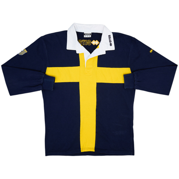 2009-10 Parma Errea Polo L/S Shirt - 8/10 - (XL)