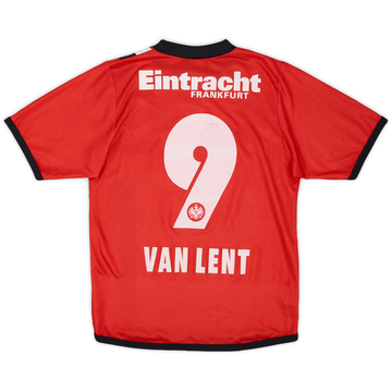 2005-06 Eintracht Frankfurt Home Shirt Van Lent #9 - 7/10 - (XS)