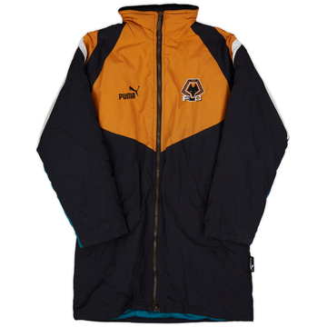 1996-97 Wolves Puma Hooded Rain Jacket - 7/10 - (S)