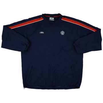 2000-01 Manchester United Umbro Drill Top - 6/10 - (XL)