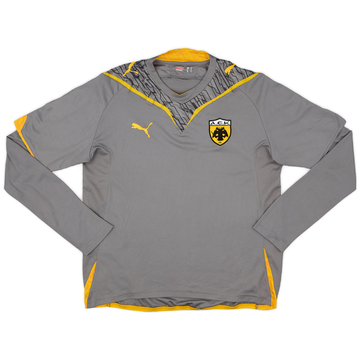 2009-10 AEK Athens Third L/S Shirt - 8/10 - (L)