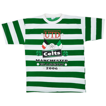 2006-07 Celtc 'v Manchester United' Graphic Shirt - 7/10 - (XL)