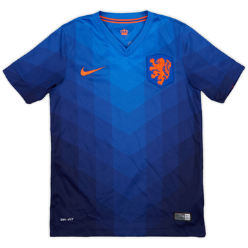 2014-15 Netherlands Away Shirt - 10/10 - (S.Boys)