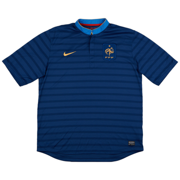 2012-13 France Home Shirt - 9/10 - (XL)