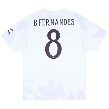 2025-26 Manchester United Away Shirt B.Fernandes #8