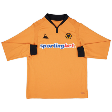 2009-10 Wolves Home L/S Shirt - 7/10 - (XL)