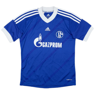 2012-14 Schalke Home Shirt - 8/10 - (M.Boys)