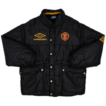 1994-96 Manchester United Umbro Padded Bench Coat - 8/10 - (L)