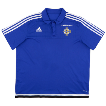 2016-18 Northern Ireland adidas Polo Shirt - 7/10 - (XXL)