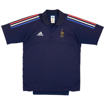 2001-02 France adidas 1/4 Zip Training Shirt - 6/10 - (S)