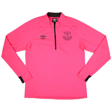 2017-18 Everton Umbro 1/4 Zip Training Top - 8/10 - (M)