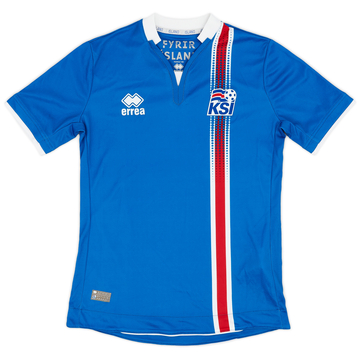2016-18 Iceland Home Shirt - 9/10 - (S)