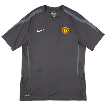 2010-11 Manchester United Nike Training Shirt - 8/10 - (L)