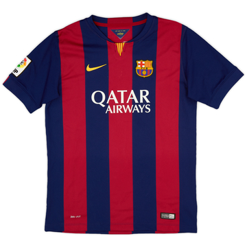 2014-15 Barcelona Home Shirt - 7/10 - (XL.Boys)