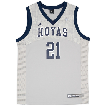 2009-11 Georgetown Hoyas Clark #21 Jordan Home Jersey - 9/10 - (L)