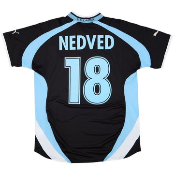 1998-99 Lazio Away Shirt Nedved #18 - 6/10 - (XL)