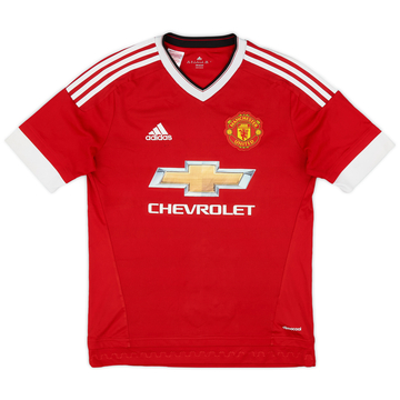 2015-16 Manchester United Home Shirt - 7/10 - (XL.Boys)