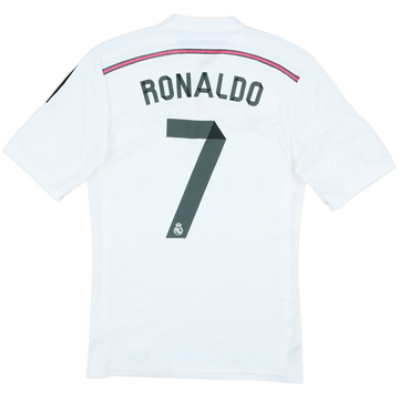 2014-15 Real Madrid Home Shirt Ronaldo #7 - 6/10 - (M)