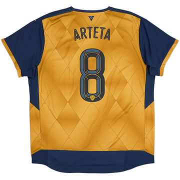 2015-16 Arsenal Away Shirt Arteta #8 - 6/10 - (XXL)