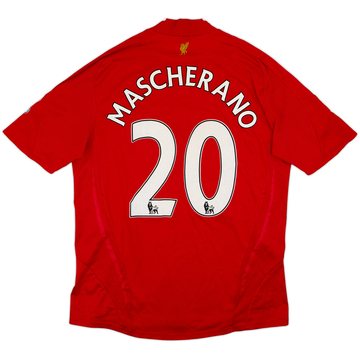 2008-10 Liverpool Home Shirt Mascherano #20 - 8/10 - (L)