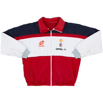 1994-95 AC Milan Lotto Track Jacket - 5/10 - (XL)