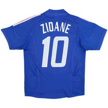 2002-04 France Home Shirt Zidane #10 - 5/10 - (M)