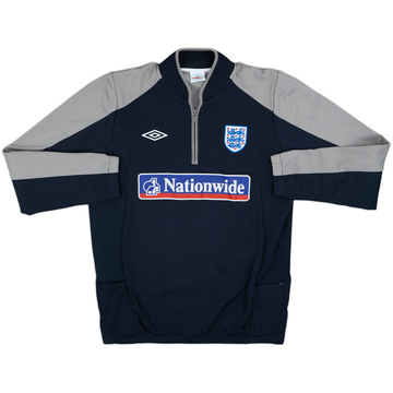 2009-10 England Umbro 1/4 Zip Training Top - 6/10 - (L)