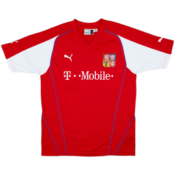 2004-05 Czech Republic Basic Home Shirt - 6/10 - (L)