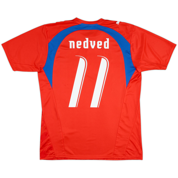 2006-08 Czech Republic Basic Home Shirt Nedved #11 - 9/10 - (M)