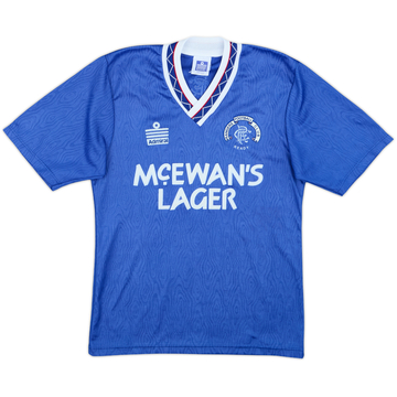 1990-92 Rangers Home Shirt - 9/10 - (L.Boys)