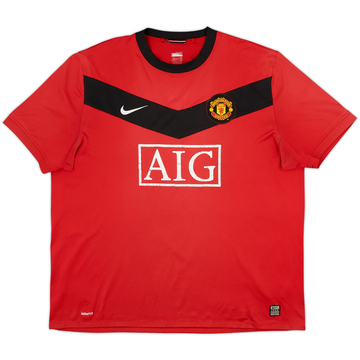 2009-10 Manchester United Home Shirt - 5/10 - (XXL)