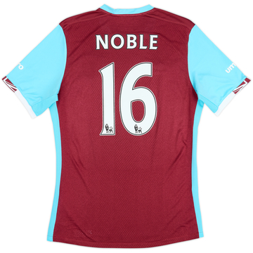 2016-17 West Ham Home Shirt Noble #16 - 7/10 - (M)