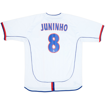 2002-04 Lyon Home Shirt Juninho #8 - 8/10 - (XL)
