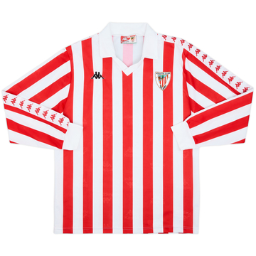 1992-93 Athletic Bilbao Home L/S Shirt - 9/10 - (L)