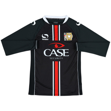 2013-14 MK Dons Third L/S Shirt - 7/10 - (S)