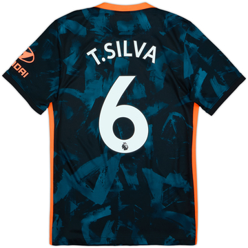 2021-22 Chelsea Third Shirt T.Silva #6 - 6/10 - (S)