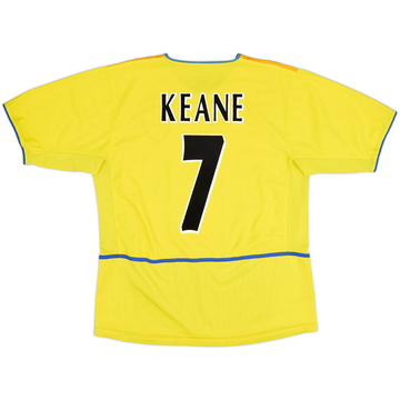 2002-03 Leeds United Away Shirt Keane #7 - 8/10 - (L)