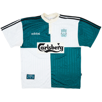 1995-96 Liverpool Away Shirt - 8/10 - (XL)