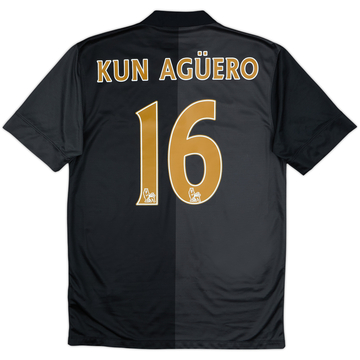 2013-14 Manchester City Away Shirt Kun Aguero #16 - 8/10 - (S)
