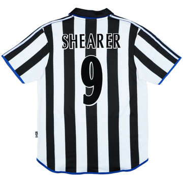 1999-00 Newcastle Home Shirt Shearer #9 - 8/10 - (XL)