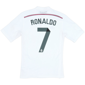 2014-15 Real Madrid Home Shirt Ronaldo #7 - 6/10 - (S)