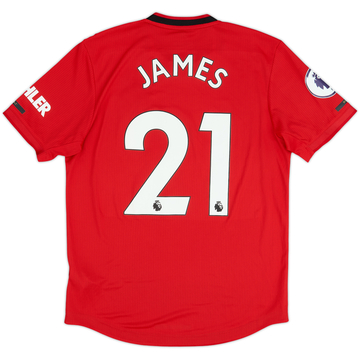 2019-20 Manchester United Authentic Home Shirt James #21 - 8/10 - (M)